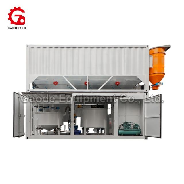 Gaodetec GMA20 High Efficiency Container Type Automatic Grout Mixing Plant for Grouting Construction